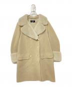 FOXEYフォクシー）の古着「カシミヤ混ウールコート」｜ベージュ