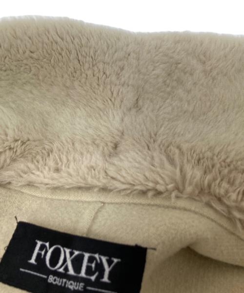 FOXEY（フォクシー）FOXEY (フォクシー) カシミヤ混ウールコート ベージュ サイズ:Fの古着・服飾アイテム