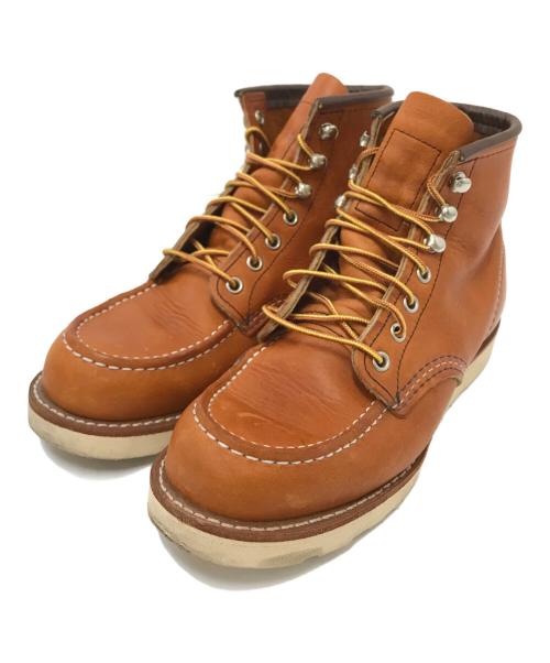 RED WING（レッドウィング）RED WING (レッドウィング) 6-inch Classic Moc ブラウン サイズ:24.5cmの古着・服飾アイテム