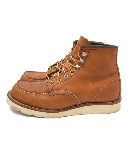 RED WING（レッドウィング）RED WING (レッドウィング) 6-inch Classic Moc ブラウン サイズ:24.5cmの古着・服飾アイテム