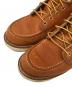 中古・古着 RED WING (レッドウィング) 6-inch Classic Moc ブラウン サイズ:24.5cm：20000円