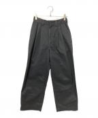 THE SHINZONEザ シンゾーン）の古着「タックパンツ」｜ブラック