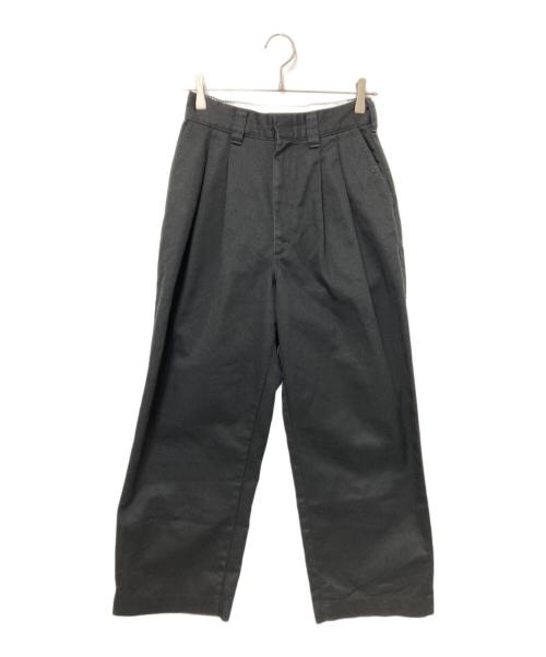 THE SHINZONE（ザ シンゾーン）THE SHINZONE (ザ シンゾーン) タックパンツ ブラック サイズ:34の古着・服飾アイテム