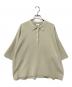 6(ROKU) BEAUTY&YOUTH（ロク ビューティーアンドユース）の古着「KNIT SHIRT/ポロシャツ」｜ベージュ