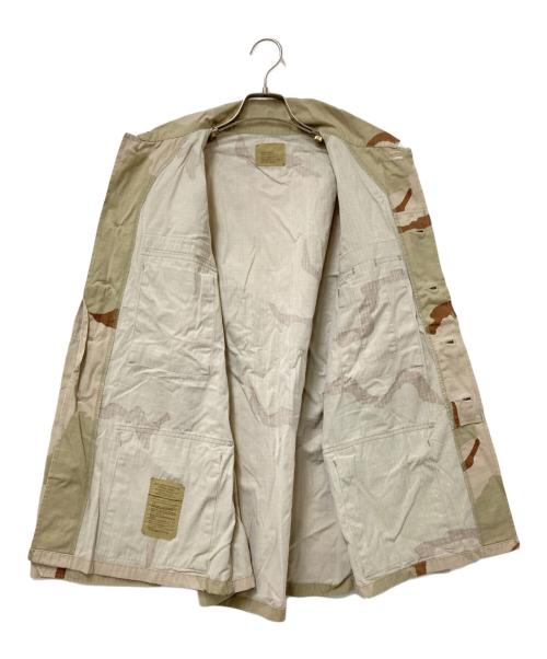 US ARMY（ユーエスアーミー）US ARMY (ユーエスアーミー) デザートカモファティーグジャケット ベージュ×ブラウン サイズ:Mの古着・服飾アイテム