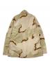 US ARMY (ユーエスアーミー) デザートカモファティーグジャケット ベージュ×ブラウン サイズ:M：4000円
