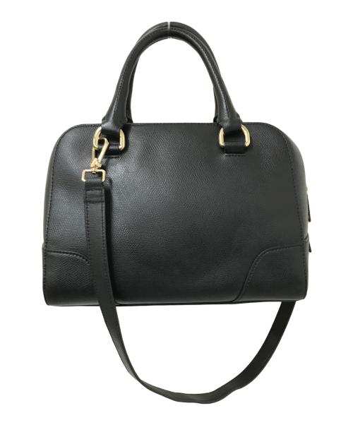 FURLA（フルラ）FURLA (フルラ) サッチェルボストンショルダーバッグ ブラック サイズ:下記参照の古着・服飾アイテム