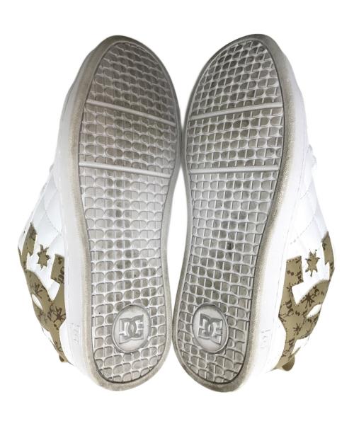 DC（ディーシー）DC (ディーシー) ローカットスニーカー ホワイト サイズ:23.5㎝の古着・服飾アイテム