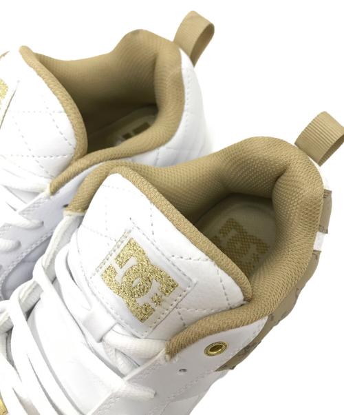 DC（ディーシー）DC (ディーシー) ローカットスニーカー ホワイト サイズ:23.5㎝の古着・服飾アイテム