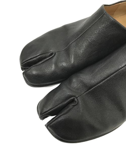 Maison Margiela（メゾンマルジェラ）Maison Margiela (メゾンマルジェラ) Tabi-Toe スリッポン ローファー ブラック サイズ:下記参照の古着・服飾アイテム