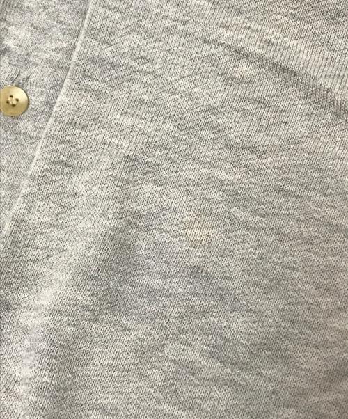 AURALEE（オーラリー）AURALEE (オーラリー) カシミヤカーディガン グレーの古着・服飾アイテム