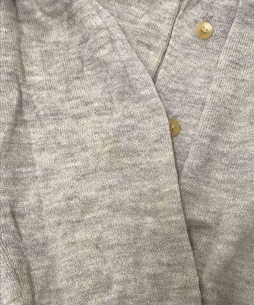 AURALEE（オーラリー）AURALEE (オーラリー) カシミヤカーディガン グレーの古着・服飾アイテム