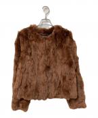 UNITED TOKYOユナイテッドトーキョー）の古着「ラビットファージャケット」｜ブラウン