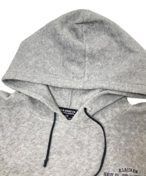 POLO JEANS CO.（ポロジーンズカンパニー）POLO JEANS CO. (ポロジーンズカンパニー) プルオーバーパーカー グレー サイズ:Sの古着・服飾アイテム