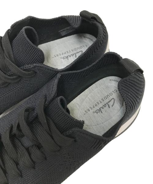 CLARKS（クラークス）CLARKS (クラークス) Circuit Tie ブラック×ホワイト サイズ:UK6の古着・服飾アイテム