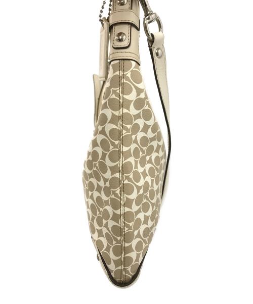 COACH（オールドコーチ）COACH (コーチ) 2WAYショルダーバッグ アイボリー×ベージュ サイズ:下記参照の古着・服飾アイテム