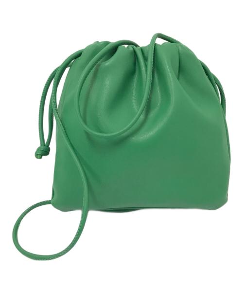 ESLOW（エスロー）ESLOW (エスロー) 巾着ショルダーバッグ グリーン サイズ:下記参照の古着・服飾アイテム