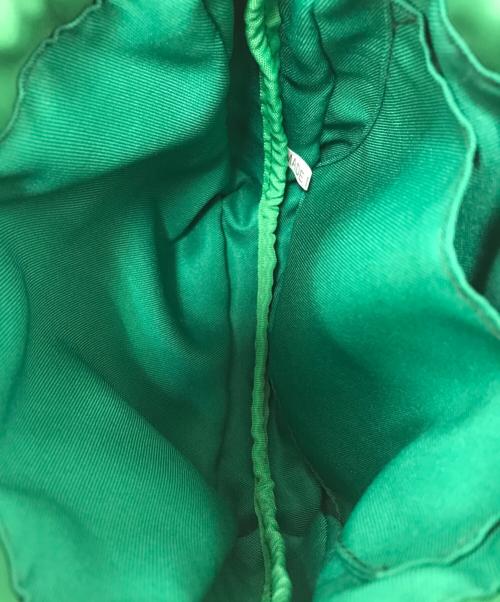ESLOW（エスロー）ESLOW (エスロー) 巾着ショルダーバッグ グリーン サイズ:下記参照の古着・服飾アイテム