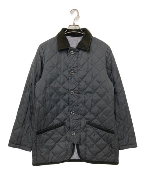 MACKINTOSH PHILOSOPHY（マッキントッシュ フィロソフィー）MACKINTOSH PHILOSOPHY (マッキントッシュ フィロソフィー) リバーシブルキルティングダウンジャケット ブラック×グレー サイズ:36の古着・服飾アイテム