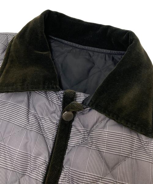 MACKINTOSH PHILOSOPHY（マッキントッシュ フィロソフィー）MACKINTOSH PHILOSOPHY (マッキントッシュ フィロソフィー) リバーシブルキルティングダウンジャケット ブラック×グレー サイズ:36の古着・服飾アイテム