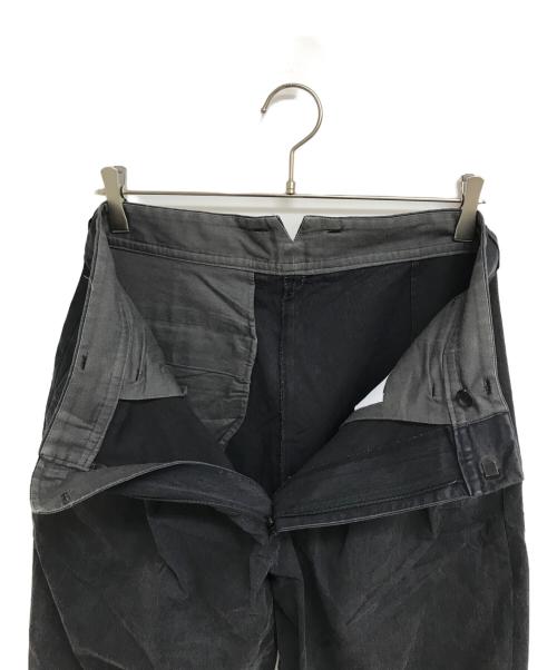 stein（シュタイン）stein (シュタイン) EX WIDE TROUSERS ブラック サイズ:Mの古着・服飾アイテム
