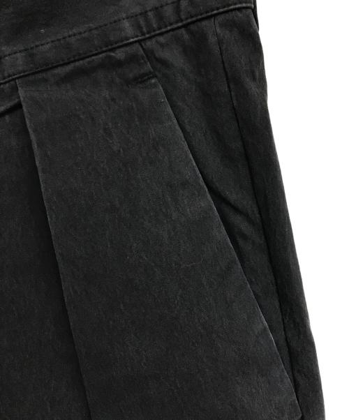 stein（シュタイン）stein (シュタイン) EX WIDE TROUSERS ブラック サイズ:Mの古着・服飾アイテム