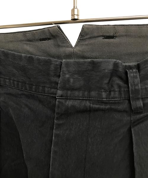 stein（シュタイン）stein (シュタイン) EX WIDE TROUSERS ブラック サイズ:Mの古着・服飾アイテム