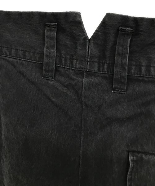 stein（シュタイン）stein (シュタイン) EX WIDE TROUSERS ブラック サイズ:Mの古着・服飾アイテム