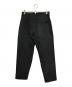 stein (シュタイン) EX WIDE TROUSERS ブラック サイズ:M：13000円