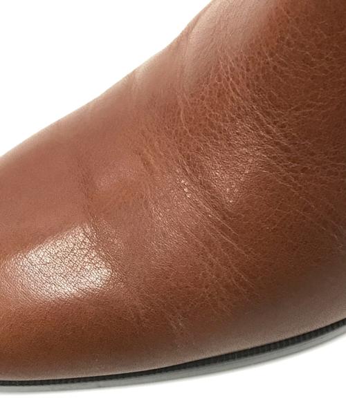 REGAL（リーガル）REGAL (リーガル) ヒールブーツ ブラウン サイズ:24.5cmの古着・服飾アイテム