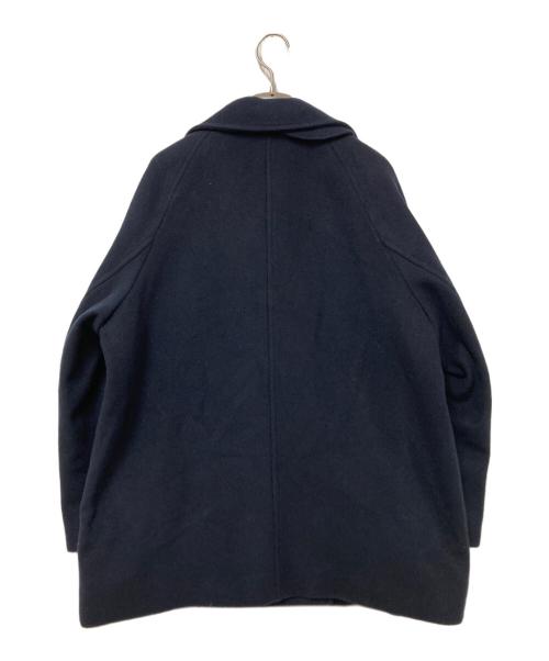 URBAN RESEARCH（アーバンリサーチ）URBAN RESEARCH (アーバンリサーチ) スーパー100メルトンPコート ネイビー サイズ:FREE 未使用品の古着・服飾アイテム