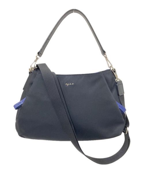 agnes b voyage（アニエスベーボヤージュ）agnes b voyage (アニエスベーボヤージュ) 2wayミニショルダーバッグ ブラック サイズ:下記参照の古着・服飾アイテム