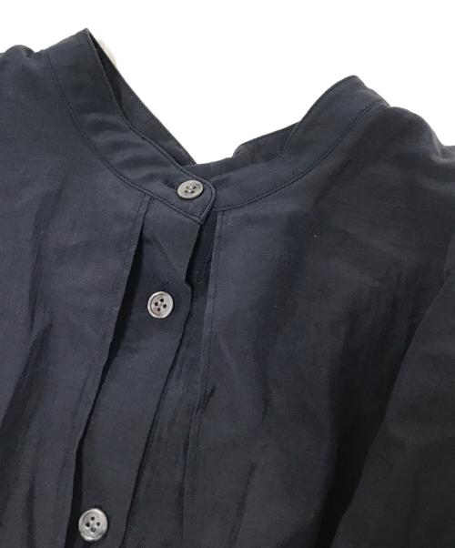 BEARDSLEY（ビアズリー）BEARDSLEY (ビアズリー) シアーチュニックブラウス グレー サイズ:Fの古着・服飾アイテム