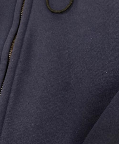 CarHartt（カーハート）CarHartt (カーハート) 裏地サーマルジップパーカー ネイビー サイズ:XLの古着・服飾アイテム