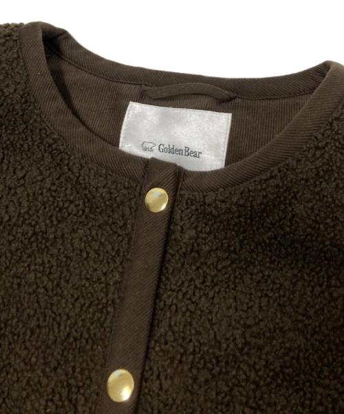 Golden Bear（ゴールデンベア）Golden Bear (ゴールデンベア) ボアキルトジャケット ブラウン サイズ:Mの古着・服飾アイテム