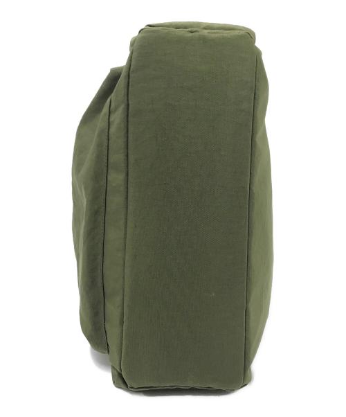 MARGARET HOWELL idea（マーガレット ハウエル アイディア）MARGARET HOWELL idea (マーガレット ハウエル アイディア) トートバッグ グリーン×ブラックの古着・服飾アイテム