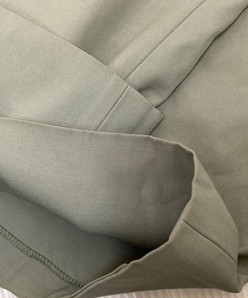 Burberry's（バーバリー）Burberry's (バーバリーズ) 2タックウールパンツ グリーン サイズ:88の古着・服飾アイテム