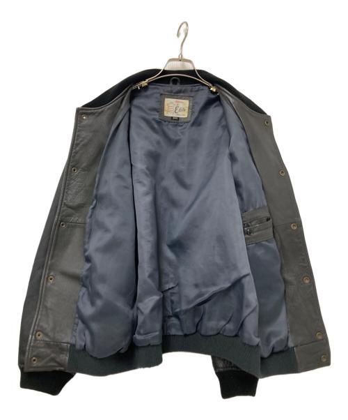 Style by Elite（スタイル バイ エリート）Style by Elite (スタイル バイ エリート) レザースタジャン ブラック サイズ:LLLの古着・服飾アイテム