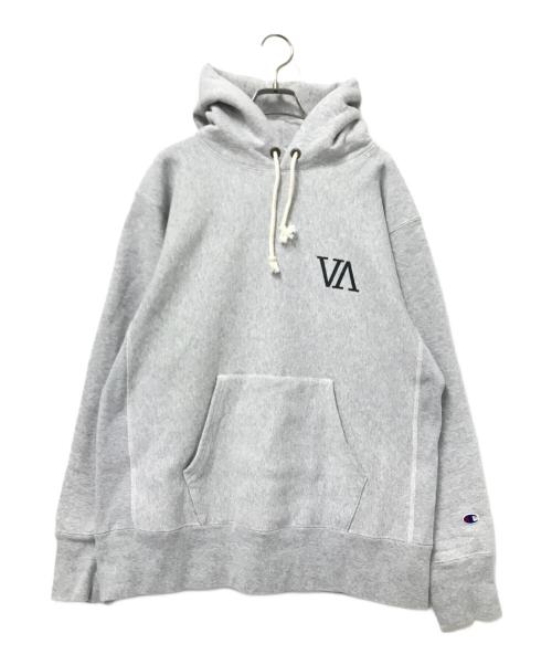 Champion（チャンピオン）Champion (チャンピオン) V.A. (ヴイエー) SWEAT HOODIE-001 グレー サイズ:XLの古着・服飾アイテム