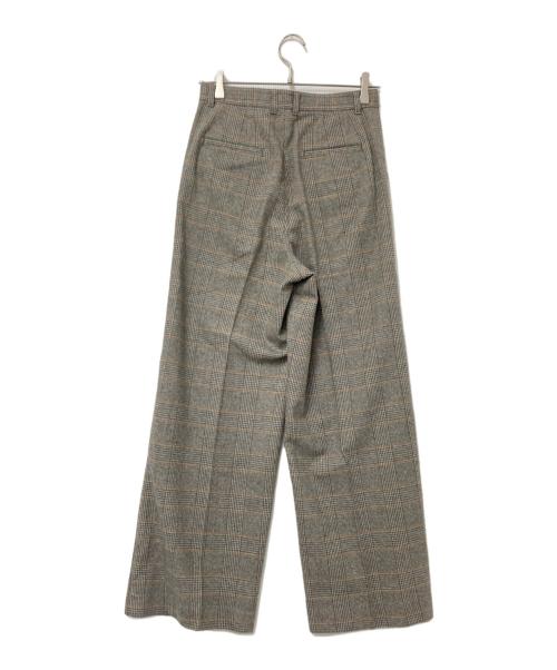 MACPHEE（マカフィー）MACPHEE (マカフィー) カシミヤ混ウールパンツ グレー サイズ:34の古着・服飾アイテム