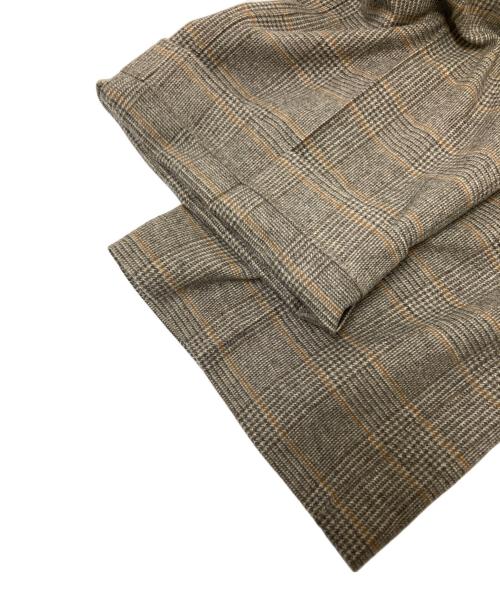 MACPHEE（マカフィー）MACPHEE (マカフィー) カシミヤ混ウールパンツ グレー サイズ:34の古着・服飾アイテム