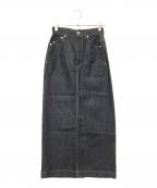 YANUKヤヌーク）の古着「デニムスカート」｜インディゴ