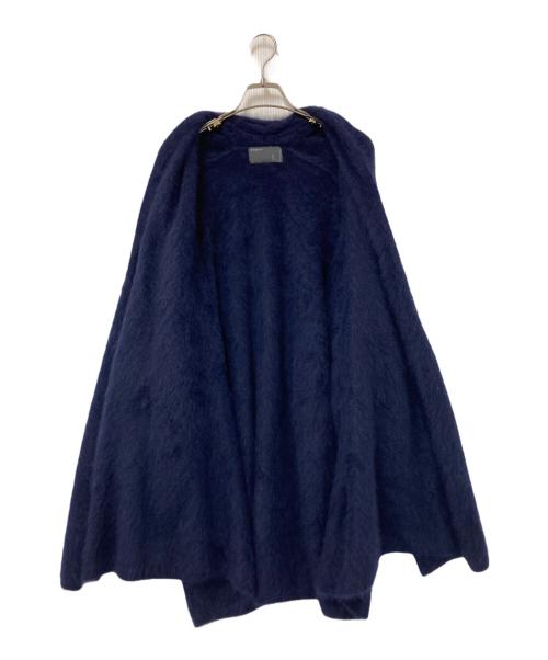 Noble（ノーブル）Noble (ノーブル) ファーニットパフカーディガン ネイビー サイズ:下記参照の古着・服飾アイテム