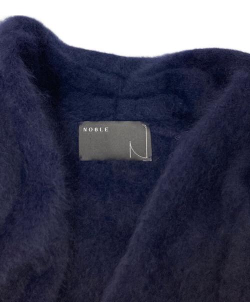 Noble（ノーブル）Noble (ノーブル) ファーニットパフカーディガン ネイビー サイズ:下記参照の古着・服飾アイテム