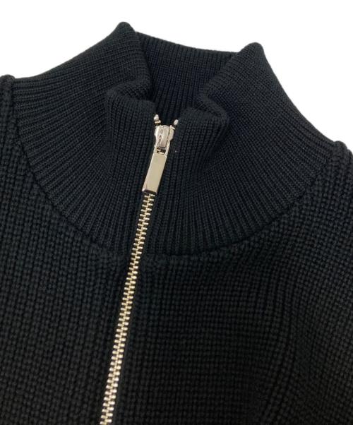 STUDIOUS（ステュディオス）STUDIOUS (ステュディオス) UNITED TOKYO (ユナイテッドトーキョー) WOOL ZIP OVER SIZE DRIVERS VEST ブラック サイズ:1の古着・服飾アイテム