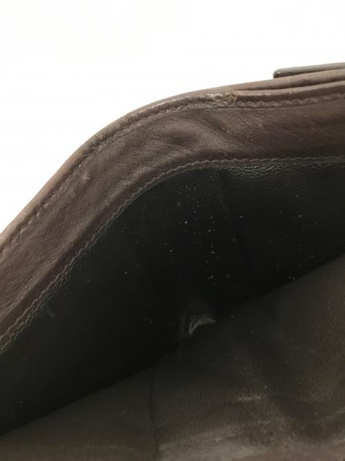 GUCCI（グッチ）GUCCI (グッチ) 2つ折り財布 ブラウンの古着・服飾アイテム