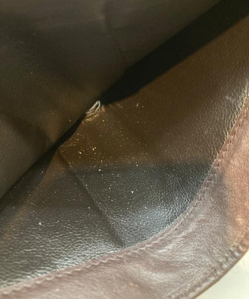 GUCCI（グッチ）GUCCI (グッチ) 2つ折り財布 ブラウンの古着・服飾アイテム