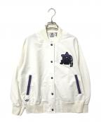 adidasアディダス）の古着「スタジャン」｜ブラック