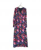 The Virgniaザ ヴァージニア）の古着「花柄ワンピース」｜ネイビー