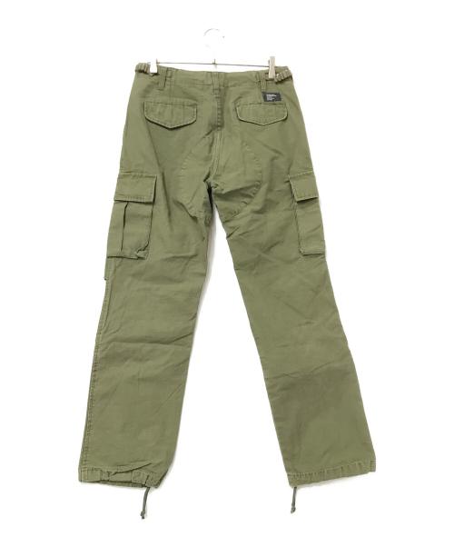 stussy（ステューシー）stussy (ステューシー) カーゴパンツ オリーブ サイズ:30の古着・服飾アイテム